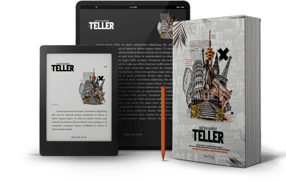 Book cover design and formatting mockups