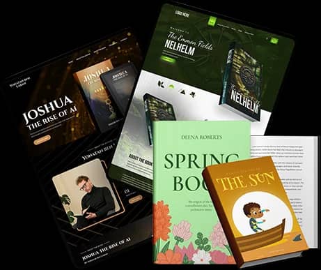 Digital and print book editing examples