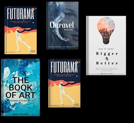 Book publishing packages collage